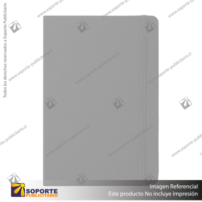 CUADERNO JOURNAL A5/GRIS CLARO/GRIS CLARO