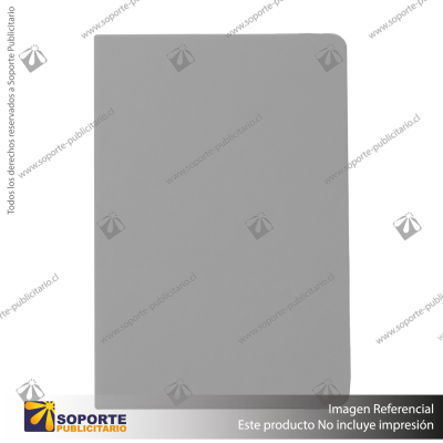 CUADERNO JOURNAL A5/GRIS CLARO/GRIS CLARO