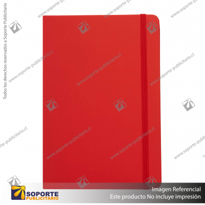 CUADERNO JOURNAL A5/ROJO/ROJO