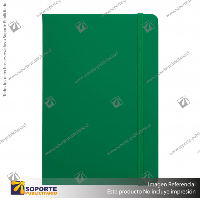CUADERNO JOURNAL A5/VERDE/VERDE