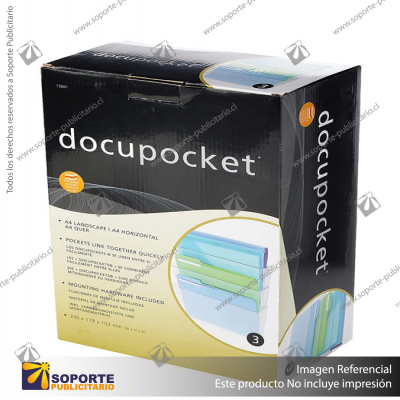 DEFLECT-O EXPANDING FILE POCKETS, SMOKE