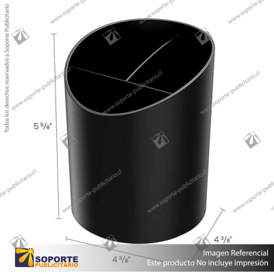 DEFLECTO OFICINA LáPIZ COPA GRANDE, 4 – 3/8 X 5 – 5/8 INCHES SOSTENIBLE (34204)