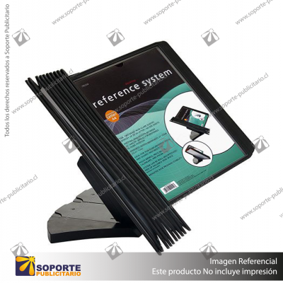 DESKTOP (WALL MOUNTABLE) REFERENCE SYSTEM, A4 X 20 POCKETS(40 PAGES).
