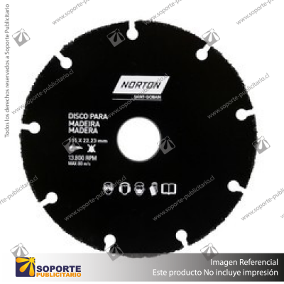 DISCO PARA MADERA 115X1X22.23 MM