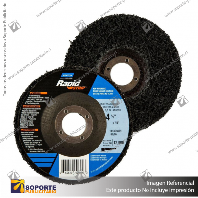 DISCO REMOCION DE PINTURA RAPID STRIP DISC 4  - 115 X 22 MM