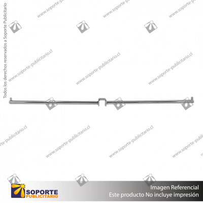 DUPLO ASIMETRICO BARRA UNIVERSAL 30 CM TUBULAR MACIZO