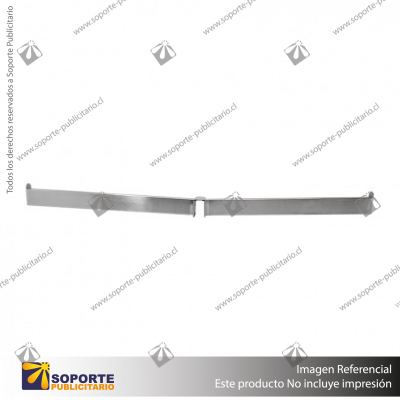 DUPLO BARRA NACIONAL SIMETRICO 30 CM INOXIDABLE