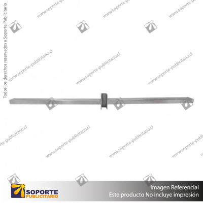 DUPLO BARRA NACIONAL SIMETRICO 30 CM INOXIDABLE