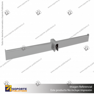 DUPLO BARRA SIMETRICO 20 CM PERFIL AMERICANO