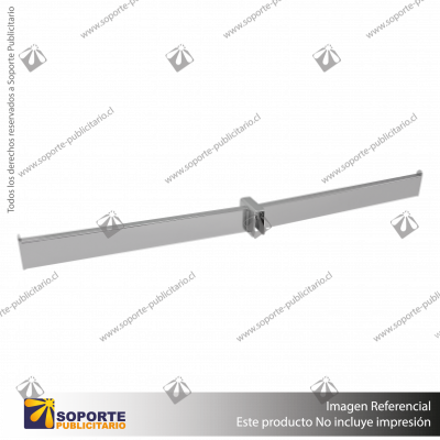 DUPLO BARRA SIMETRICO 30 CM PERFIL AMERICANO