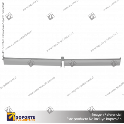 DUPLO BARRA SIMETRICO 30 CM PERFIL AMERICANO