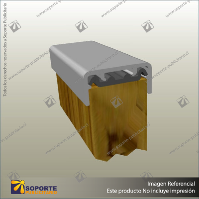 EP18 ALUMINIUM EDGE CAPPING - 18MM PANELS