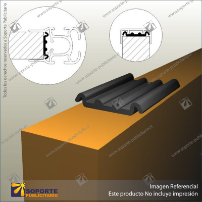 EP18 ALUMINIUM EDGE CAPPING - 18MM PANELS