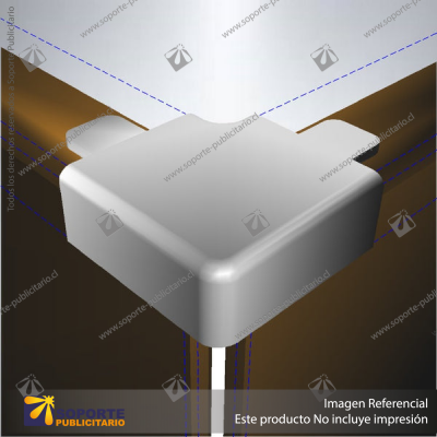 EP18 FLAT CORNER CAP