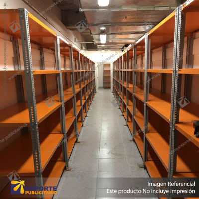 ESTANTERIA BODEGA ANRA  2000X900X450 CON 7 BANDEJAS