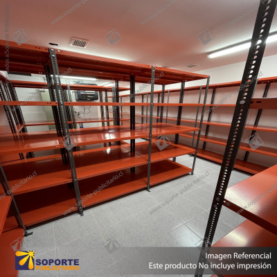 ESTANTERIA BODEGA ANRA  2000X900X450 CON 7 BANDEJAS