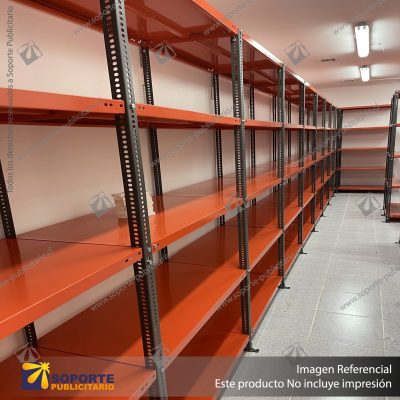 ESTANTERIA BODEGA ANRA  2000X900X450 CON 7 BANDEJAS