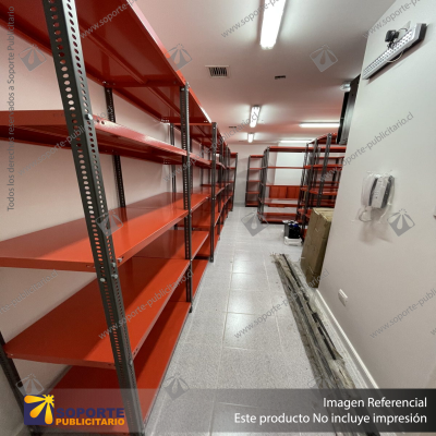 ESTANTERíA BODEGA ANRA 2000X900X450 CON 6 BANDEJAS