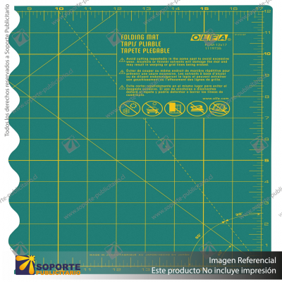 FCM-12X17 12" X 17" FOLDING CUTTING MAT VARIATION: DEFAULT TITLE