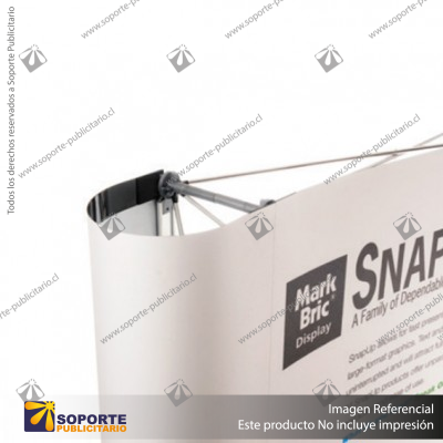 FIJACION SUPERIOR POSTERIOR 82 CMS PANEL ARAÑA PAI CURVO DOBLE GRAFICA