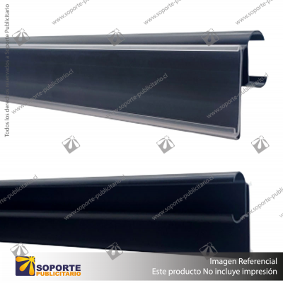 FLEJERA FRONTAL NEGRA PARA PARRILLAS