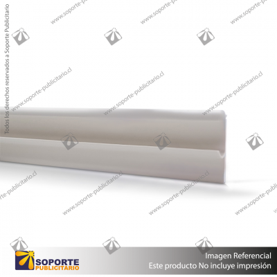 FLEJERA FRONTAL PARA PARRILLAS DE FRIO BLANCO