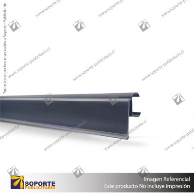 FLEJERA FRONTAL PARA PARRILLAS DE FRIO NEGRO