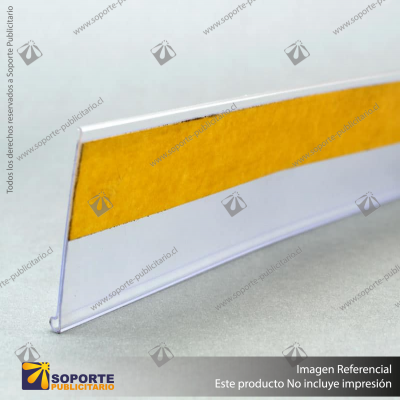 FLEJERA PLANA CON ADHESIVO 43X1300MM