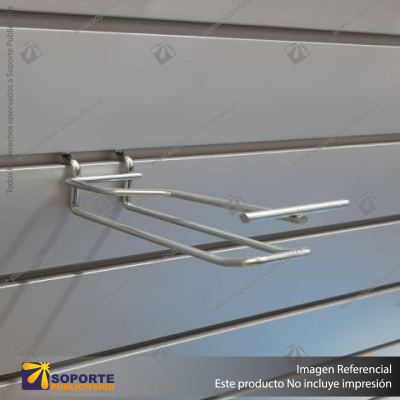 FLIP TICKET DOUBLE PRONGS