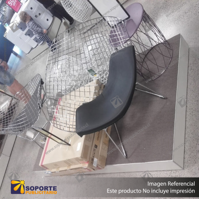 FLOOR STOCK DISPLAY PLINTHS - WHITE - 2000W X 1000D X 150H (CODE: PLINTH 2000)