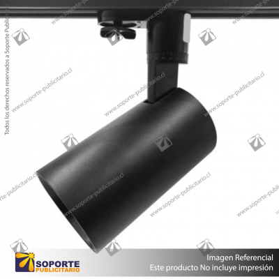 FOCO TRACK LIGHT BREMEN 18W NEGRO