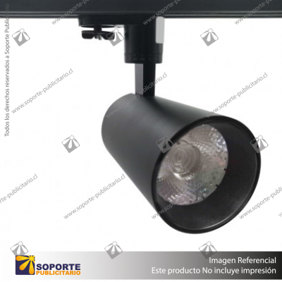 FOCO TRACK LIGHT BREMEN 18W NEGRO