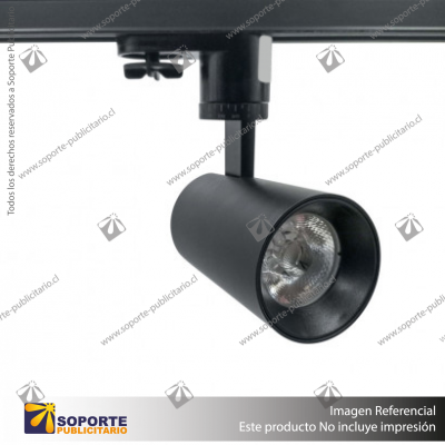 FOCO TRACK LIGHT BREMEN 7W NEGRO