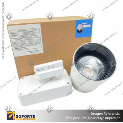FOCO TRACK LIGHT HAMBURGO 30W BLANCO