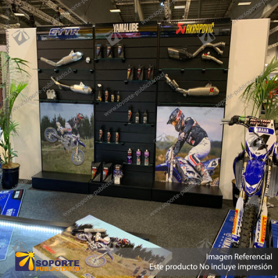 FREE-STANDING HIGH MODULAR DISPLAY WALLS - FS24