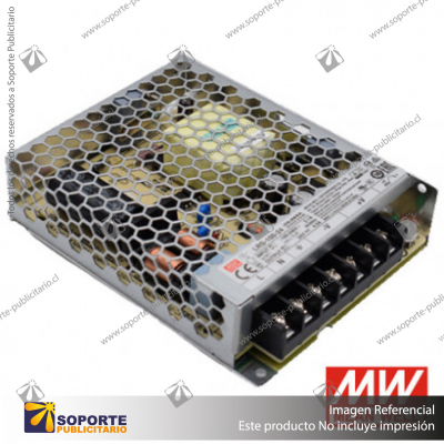 FUENTE DE PODER MEAN WELL 100W 24V LRS