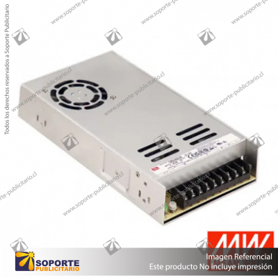 FUENTE DE PODER MEAN WELL 600W 24V LRS