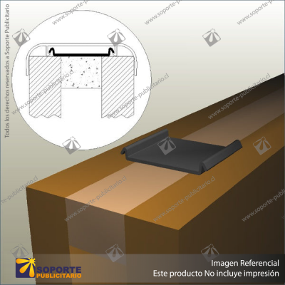 G60 ALUMINIUM GONDOLA CAPPING