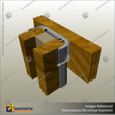 G60 GONDOLA CLIP - CLEAR POLYCARB