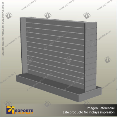 G60 GONDOLA WITH 300MM END PANELS - 1350H X 600W X 600D - PRIME LAMINATE COLOUR