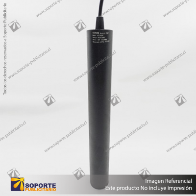 GALES - FOCO COLGANTE MAGNETICO CUERPO NEGRO 10W 48V 3000K