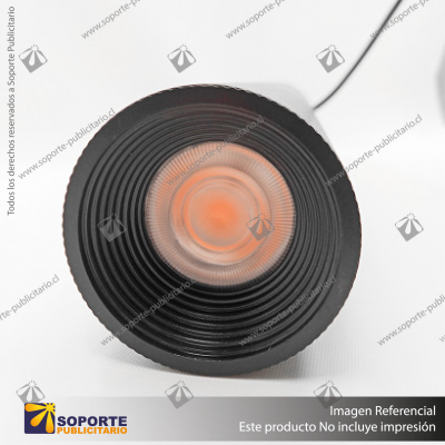 GALES - FOCO COLGANTE MAGNETICO CUERPO NEGRO 12W 48V 3000K
