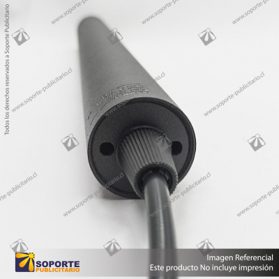 GALES - FOCO COLGANTE MAGNETICO CUERPO NEGRO 12W 48V 3000K