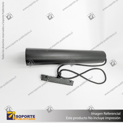 GALES - FOCO COLGANTE MAGNETICO CUERPO NEGRO 12W 48V 3000K