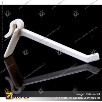 GANCHERA ABS BLANCA 3"