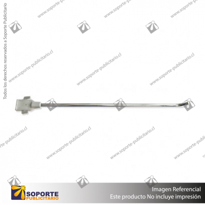 GANCHERA HD CON TOMA PLASTICA 8 MM 30 CM