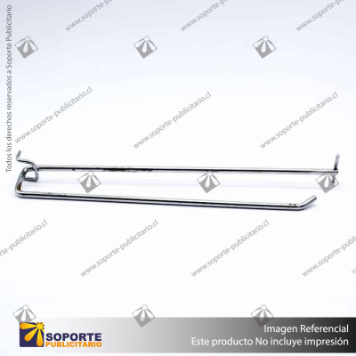 GANCHERA METALICA DOBLE PANEL PERFORADO