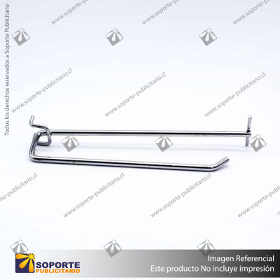 GANCHERA METALICA DOBLE PANEL PERFORADO