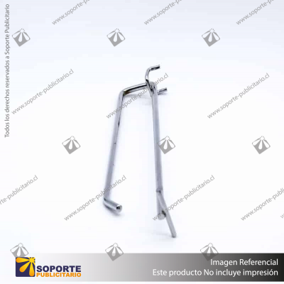 GANCHERA METALICA DOBLE PANEL PERFORADO