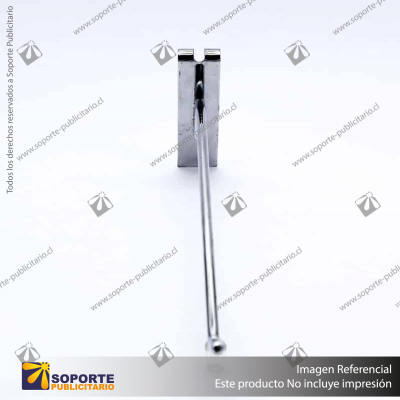 GANCHERA METALICA SIMPLE SISTEMA MALLA